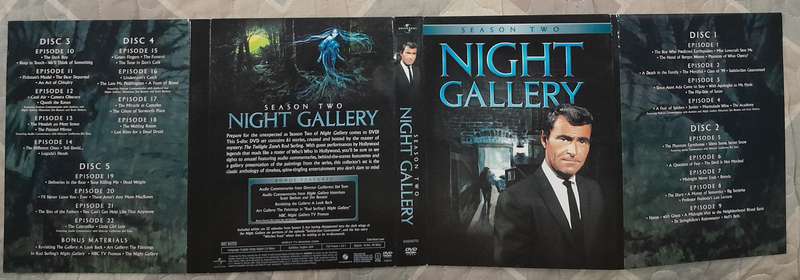 Night Gallery - Complete series, Seasons 1 to 3 DVD bundle