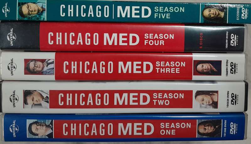 Chicago MED - Seasons 1 to 5 DVD bundle