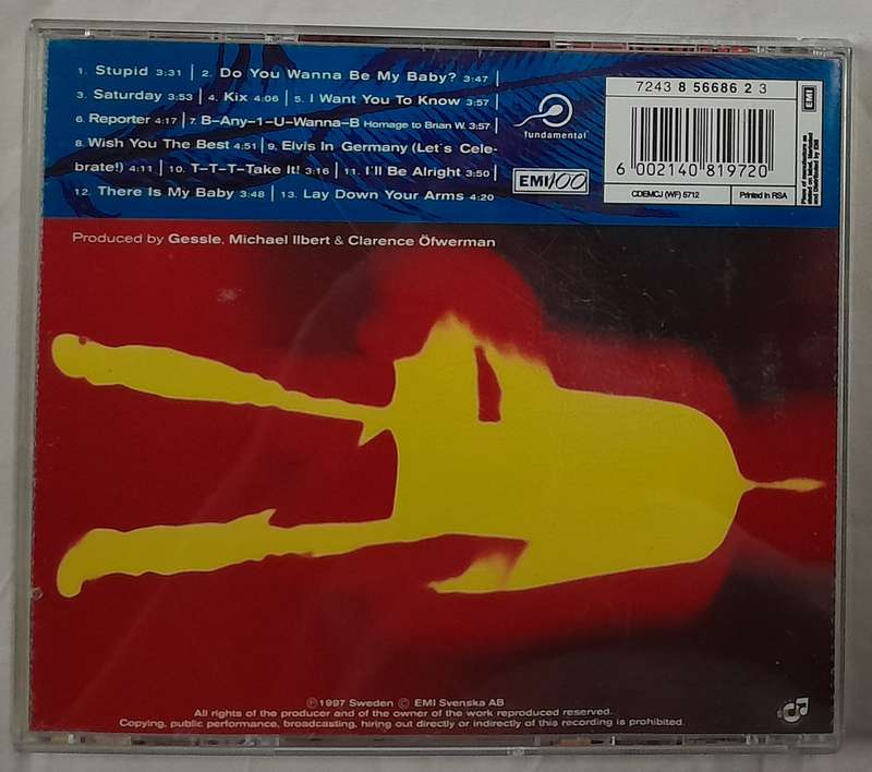 Per Gessle - The World According to Gessle CD (Roxette)