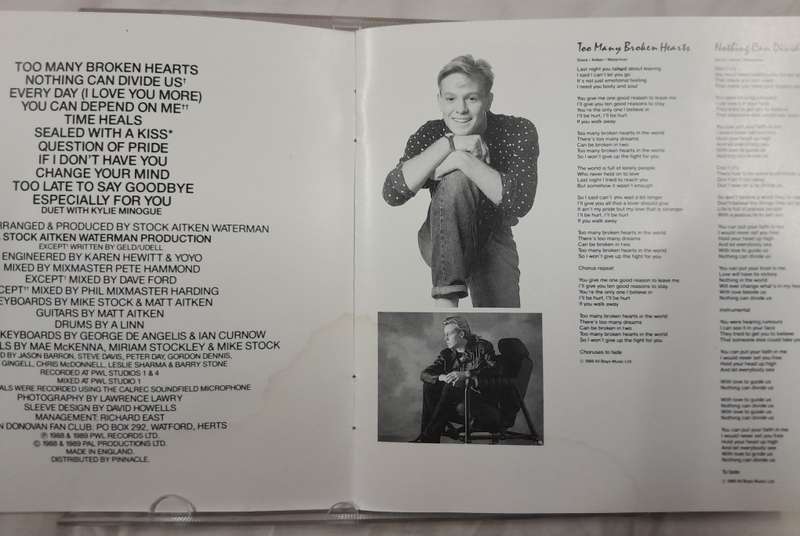 Jason Donovan - Ten Good Reasons CD