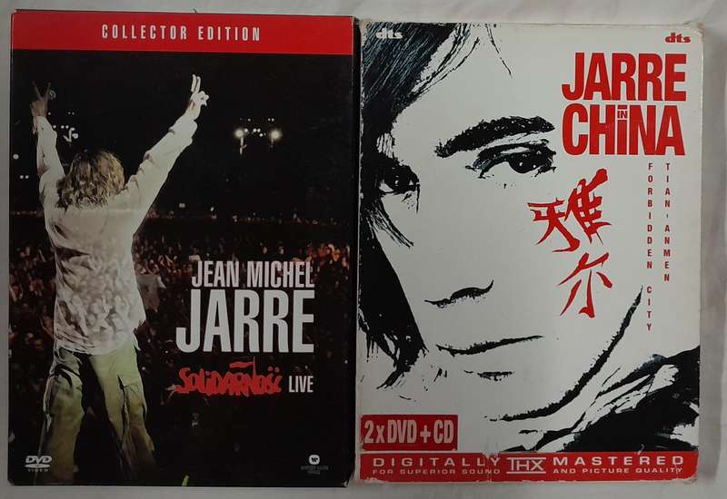Jean Michel Jarre - 2 Live concert DVD bundle