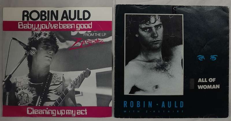 Robin Auld - All of Woman / Baby You've Been Good To Me - 2 x 7" single bundle