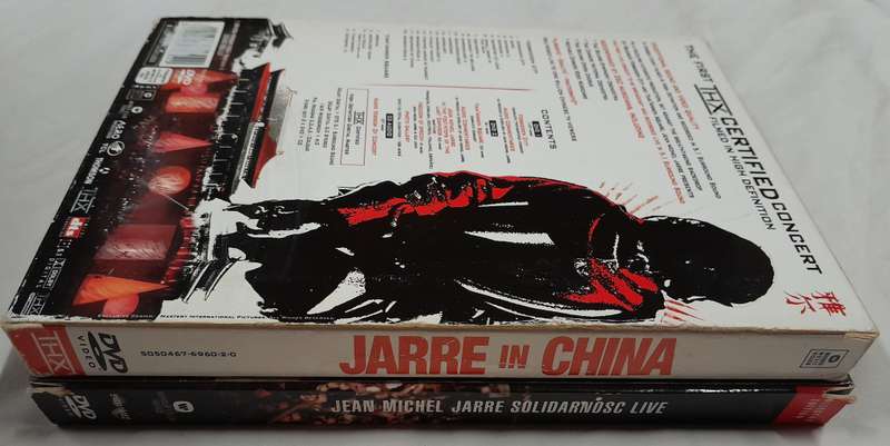 Jean Michel Jarre - 2 Live concert DVD bundle