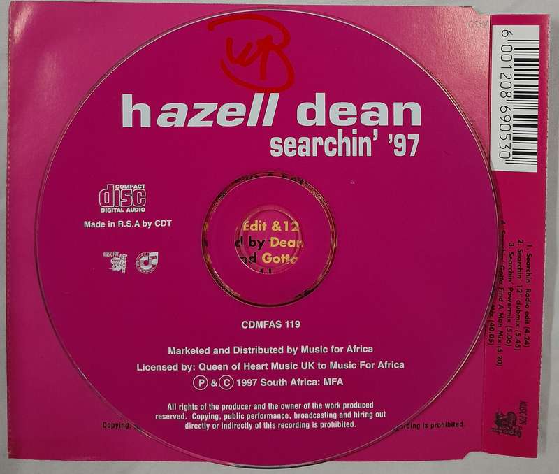 Hazell Dean - Searchin' '97 Cdsingle