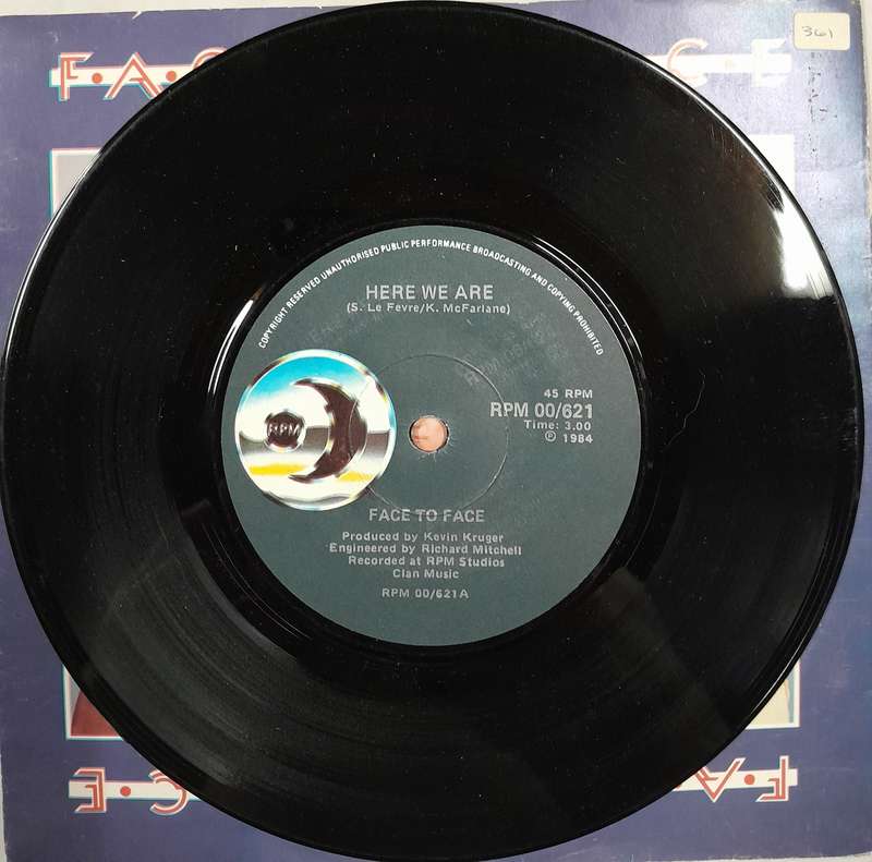 Face to Face - Night of the Long Knives / Here We Are 2 x 7" single bundle