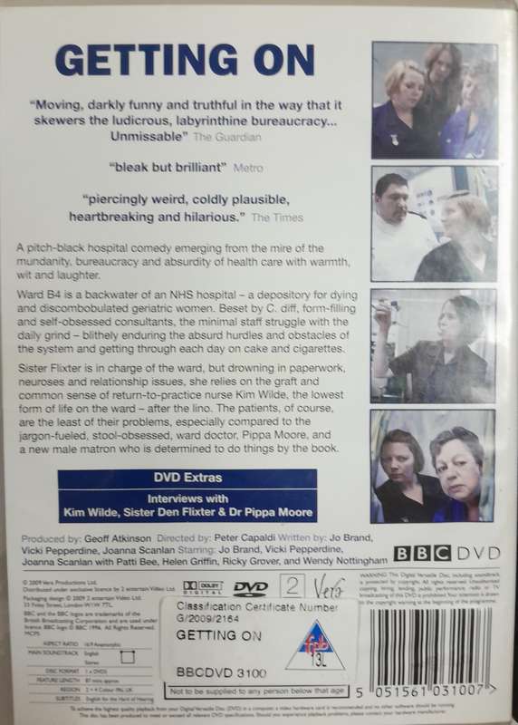 Getting On - Complete series 1 to 3 DVD set