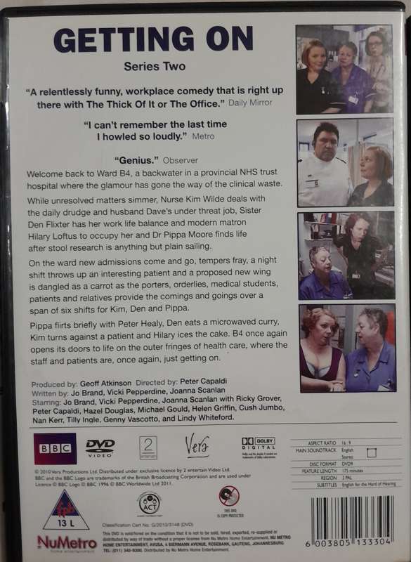 Getting On - Complete series 1 to 3 DVD set
