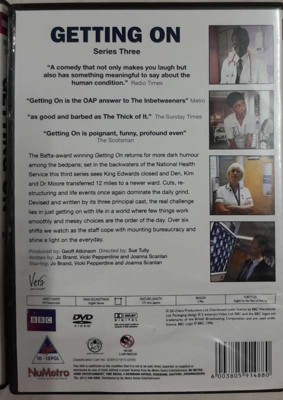 Getting On - Complete series 1 to 3 DVD set