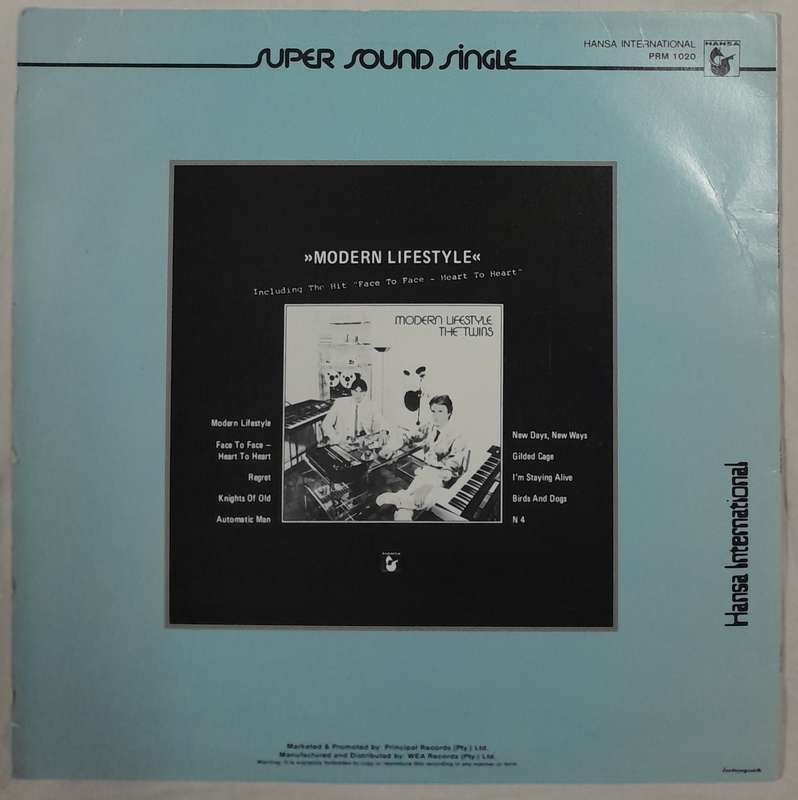 The Twins - Not The Loving Kind 12" maxi single (VG+)