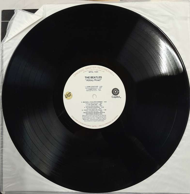 The Beatles- Abbey Road LP (1980 Mobile Fidelity Sound Labs pressing)
