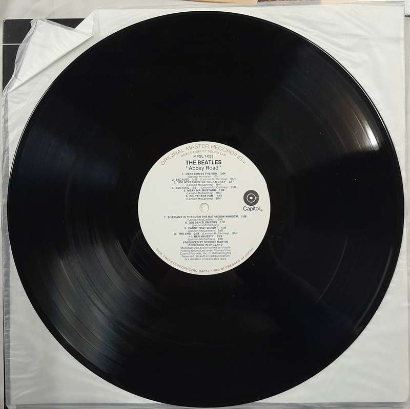 The Beatles- Abbey Road LP (1980 Mobile Fidelity Sound Labs pressing)
