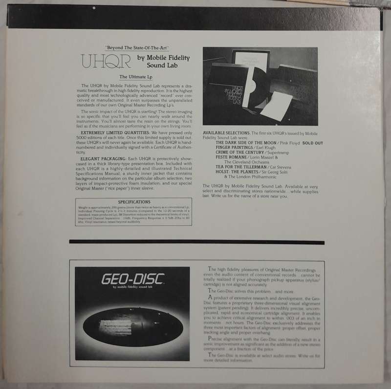 The Beatles- Abbey Road LP (1980 Mobile Fidelity Sound Labs pressing)
