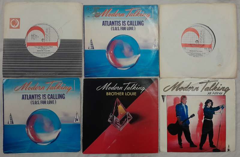 Modern Talking - 6 x 7" singles bundle