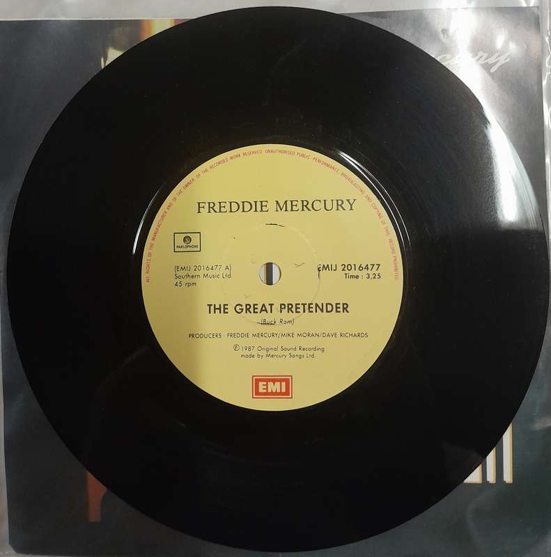 Freddie Mercury - The Great Pretender 7" single