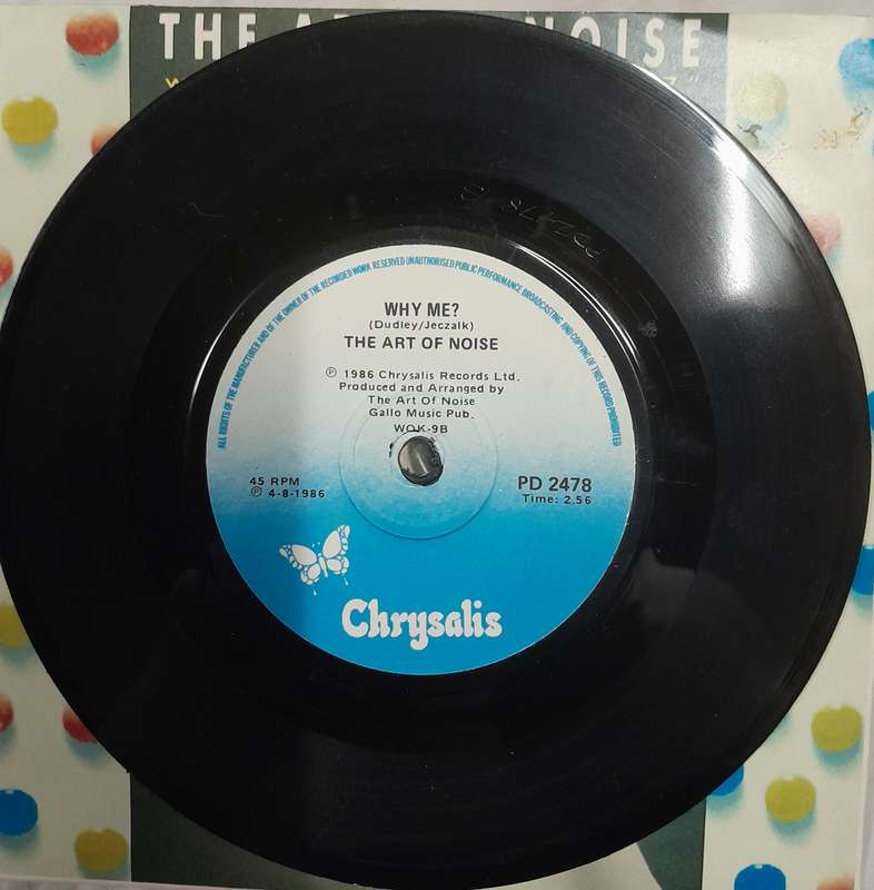 The Art of Noise - Paranoimia (with Max Headroom) 7" single