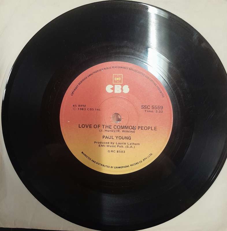 6 x 7" singles bundle Jennifer Rush, Madonna, Paul Young, Culture Club