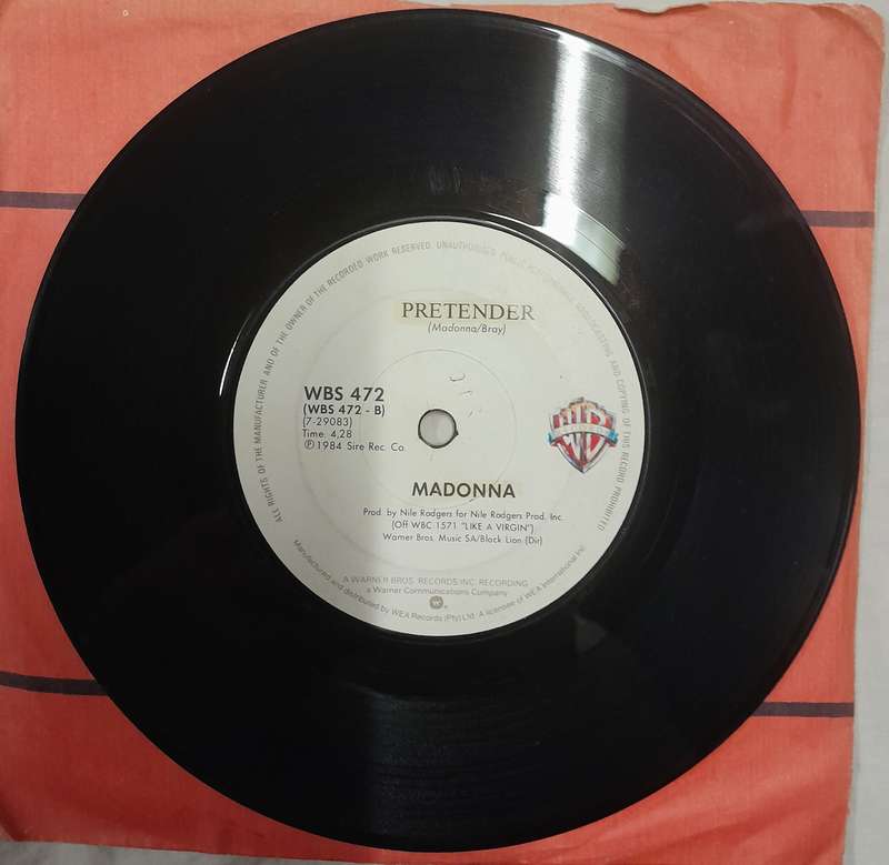 6 x 7" singles bundle Jennifer Rush, Madonna, Paul Young, Culture Club