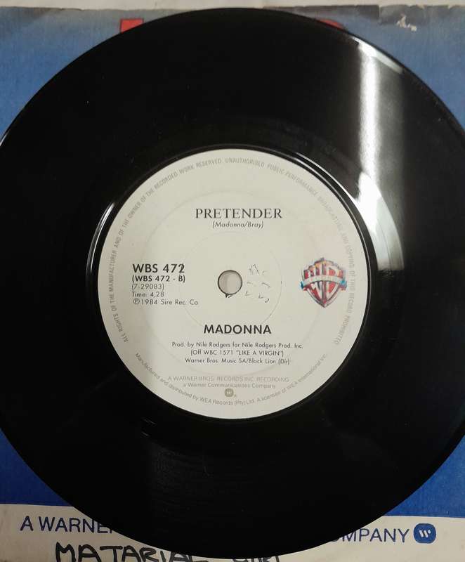 Madonna - 2 x 7" singles bundle (Material Girl / Papa Don't Preach)
