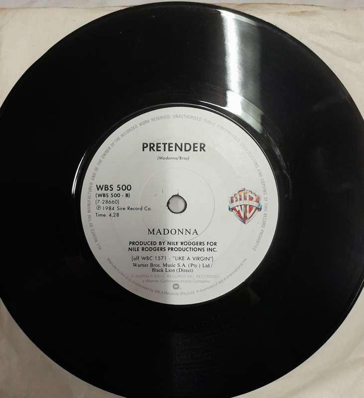 Madonna - 2 x 7" singles bundle (Material Girl / Papa Don't Preach)