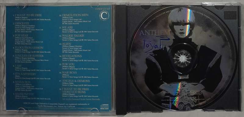 Toyah - Anthem CD