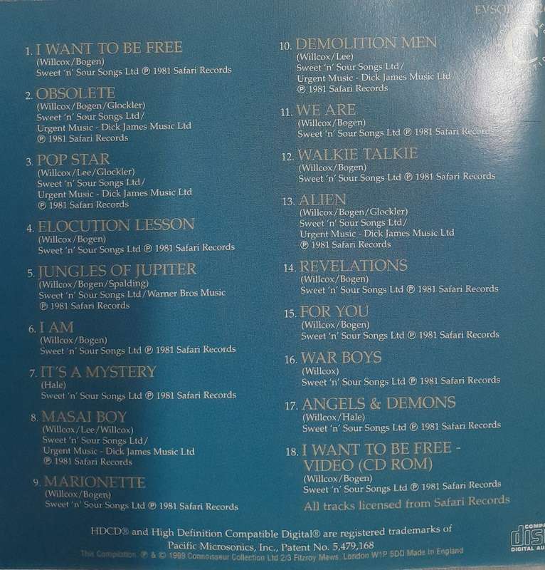 Toyah - Anthem CD
