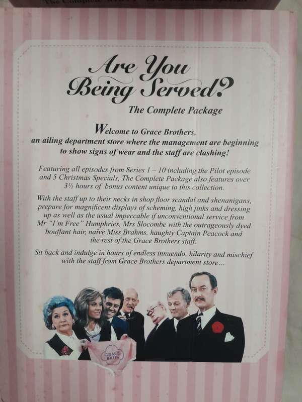 Are You Being Served? - Complete series 1 to 10 DVD set