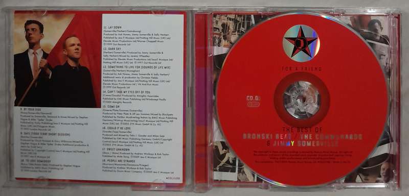 For A Friend - The Best of Bronski Beat, The Communards & Jimmy Somerville 2CD set