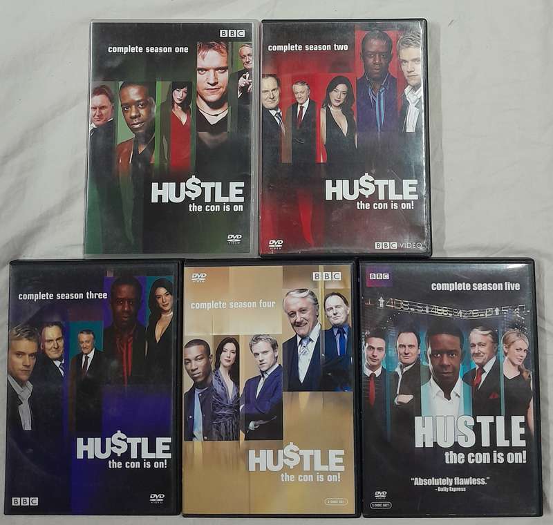 Hustle - Complete seasons 1 to 5 (10 discs)