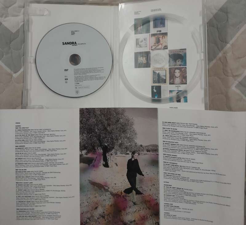 Sandra - The Complete History DVD (Enigma, Michael Cretu, Arabesque)