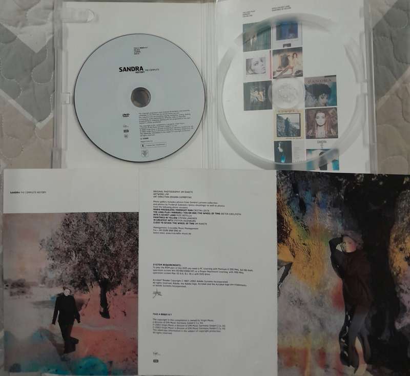 Sandra - The Complete History DVD (Enigma, Michael Cretu, Arabesque)