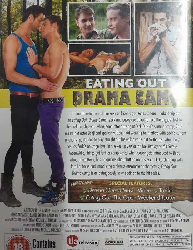 Eating Out - 5 movie collection (5 DVD bundle) (Gay Interest)