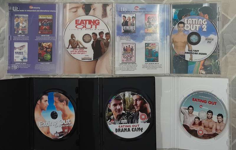 Eating Out - 5 movie collection (5 DVD bundle) (Gay Interest)