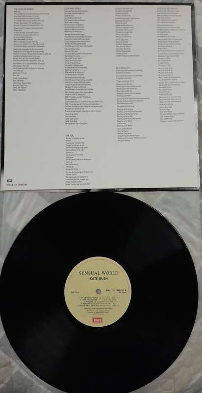 Kate Bush - The Sensual World LP (1989 South African pressing)