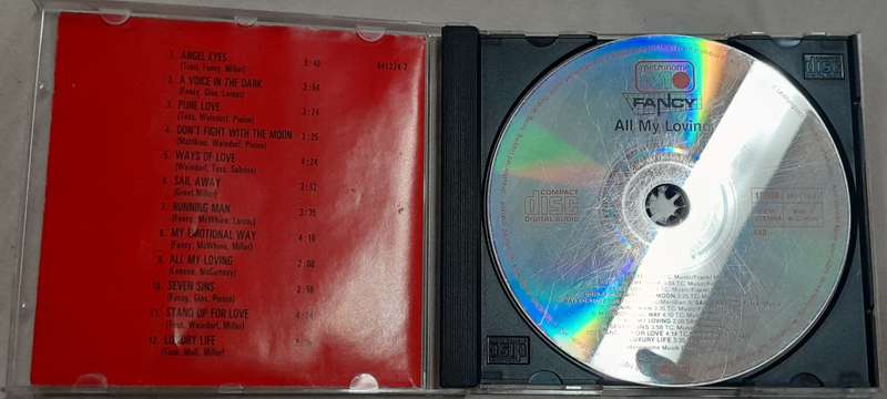Fancy - All My Loving (the 4th album, 1989) CD