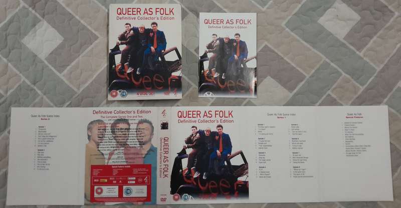 Queer as Folk - Definitive Collector's Edition 4 DVD set (Complete UK series 1 & 2) (Gay interest))