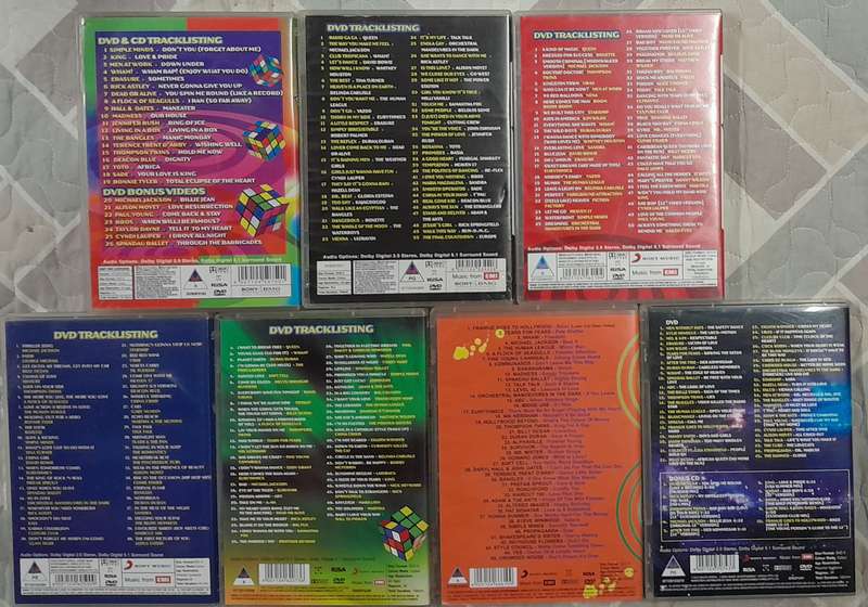 Awesome 80's DVD Bundle (Volumes 1 to 7)