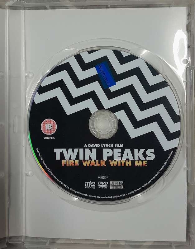 Twin Peaks - Fire Walk With Me DVD (David Lynch)