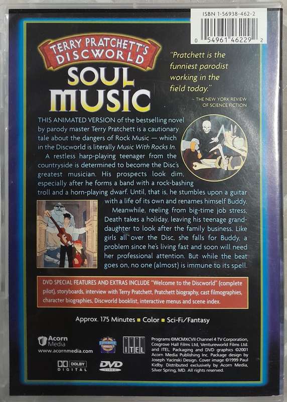 Terry Pratchett's Discworld - Soul Music DVD