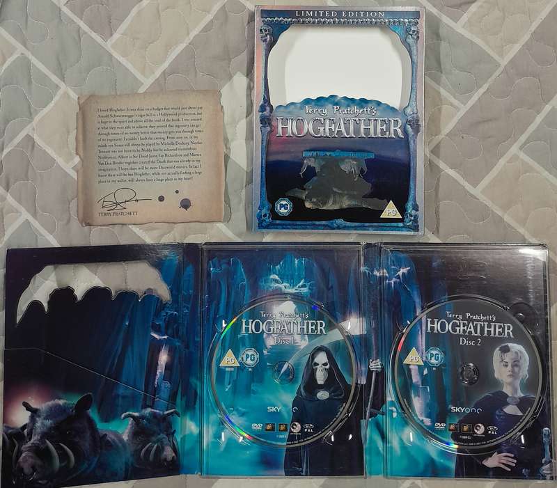 Hogfather DVD (2 disc Limited and Numbered edition) (Terry Pratchett, Discworld)
