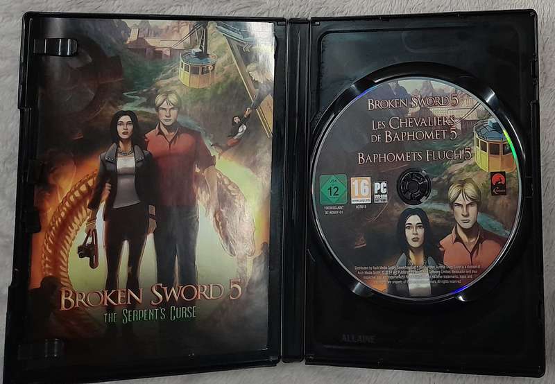 Broken Sword 5 - The Serpent's Curse PC Dvd-rom game
