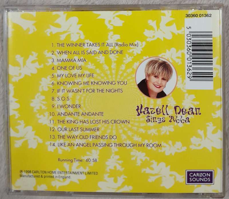 Hazell Dean - Sings ABBA - The Winner Takes It All CD