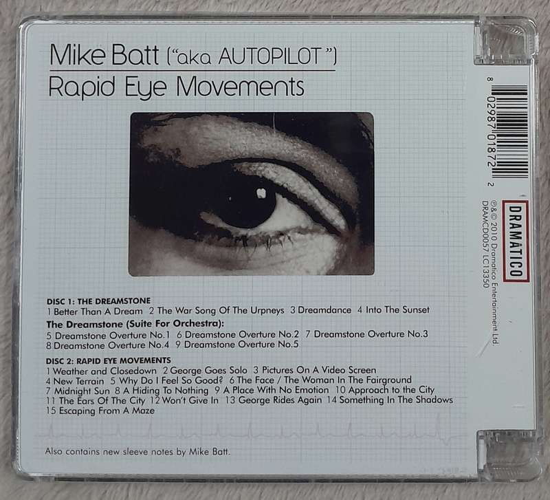 Mike Batt - The Dreamstone / Rapid Eye Movements 2Cd set (sealed)