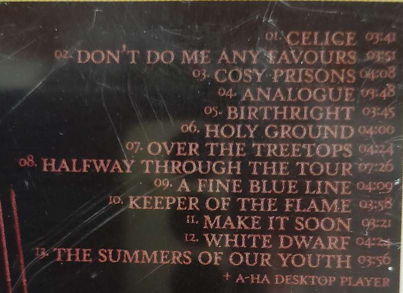 A-ha - Analogue CD