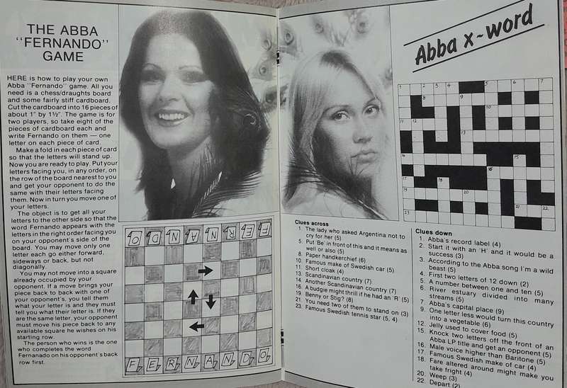 ABBA - Bundle of 3 cassettes and 2 Official Magazines (Super Trouper, The Visitors, The Singles)