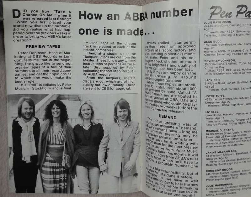 ABBA - Bundle of 3 cassettes and 2 Official Magazines (Super Trouper, The Visitors, The Singles)