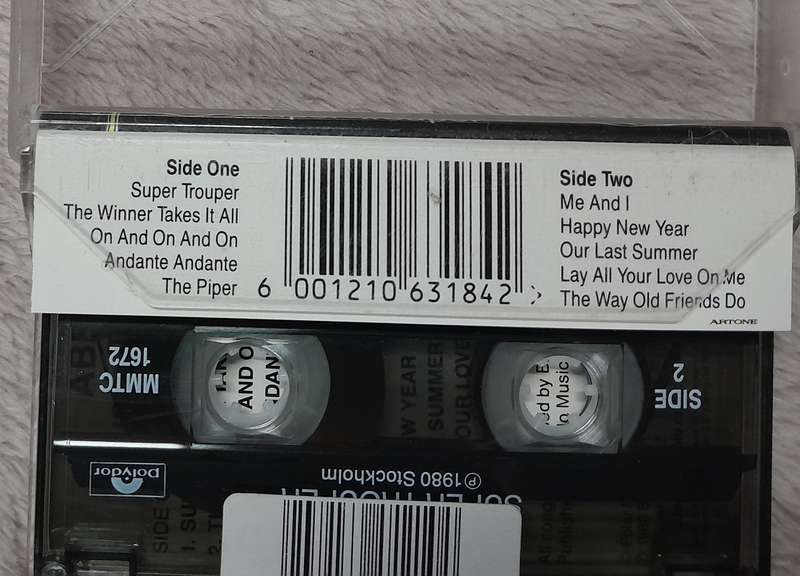 ABBA - Super Trouper (1992 Success issue) cassette