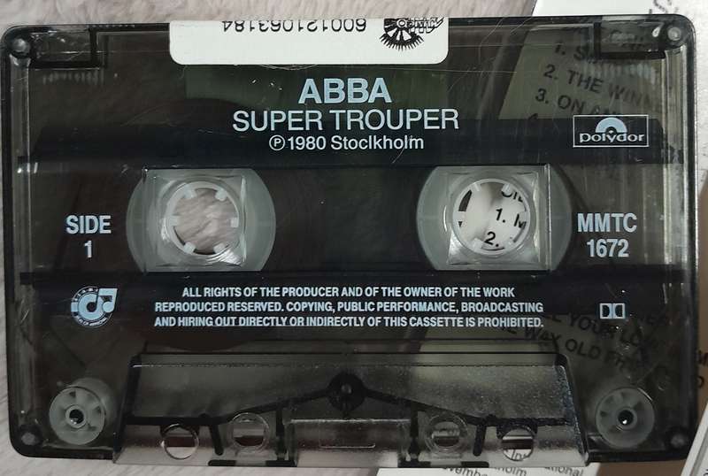 ABBA - Super Trouper (1992 Success issue) cassette