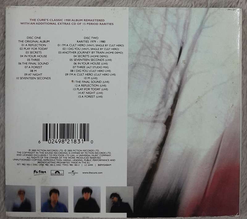 The Cure - Seventeen Seconds 2CD set (2005 release)
