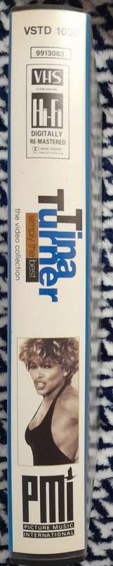 Tina Turner - Simply the Best - The Video Collection (VHS cassette)