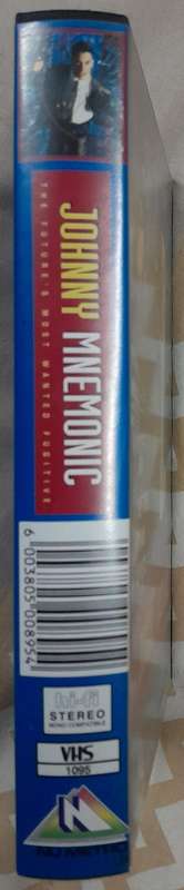 Johnny Mnemonic VHS (Keanu Reeves)